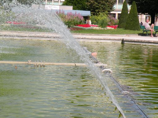  jets d'eau du parc de Choisy